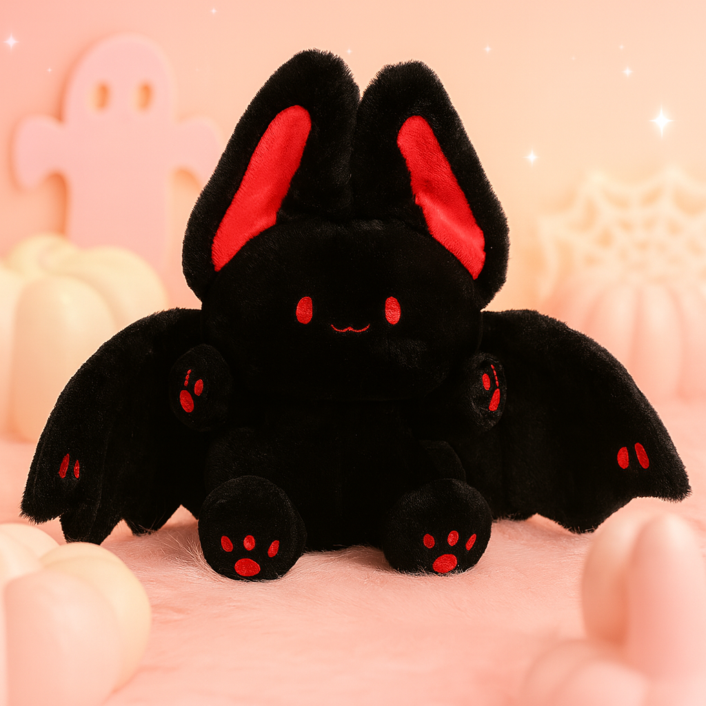 Pastel Night Bat Bunny Plush
