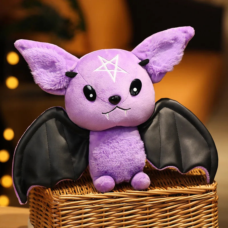 Gothic Moon Bat Plush