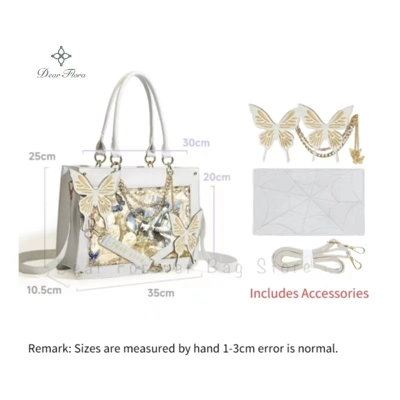 Butterfly Web Chain Ita Bag