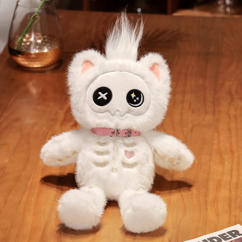 Skeleton Cat Plush