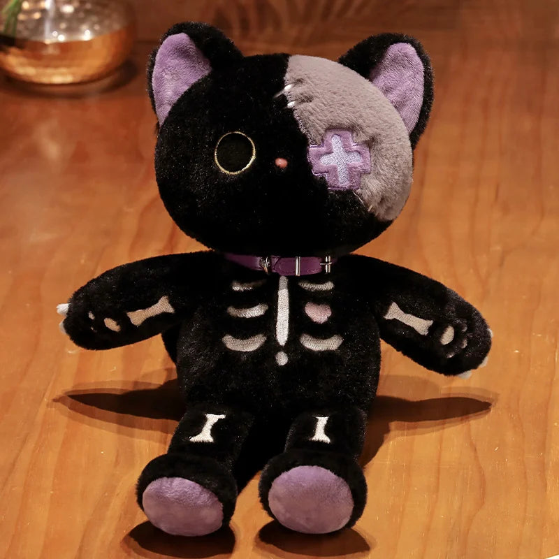 Skeleton Cat Plush