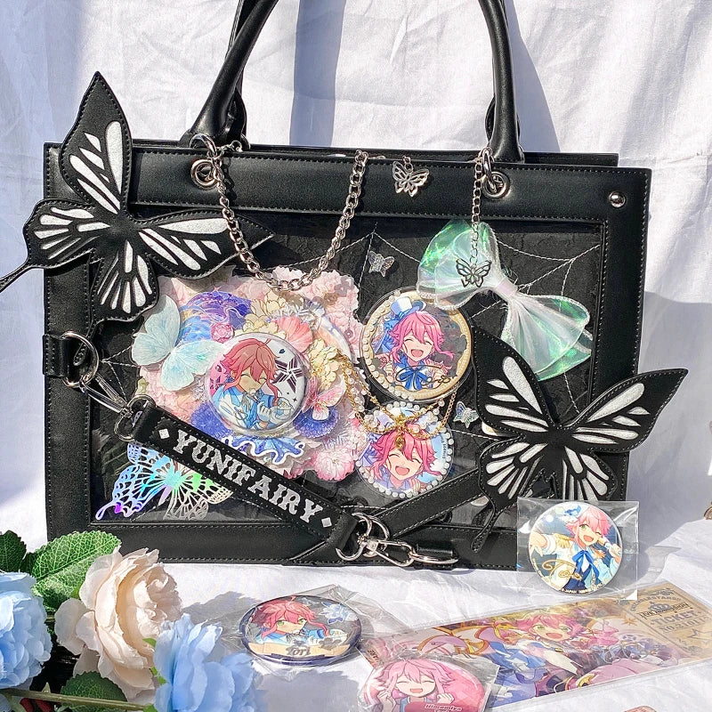 Butterfly Web Chain Ita Bag