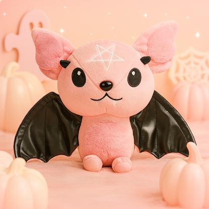 Gothic Moon Bat Plush