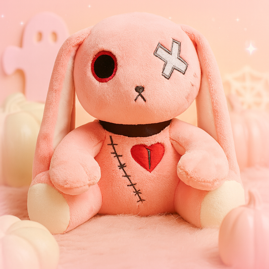 Gothic Bunny Plush