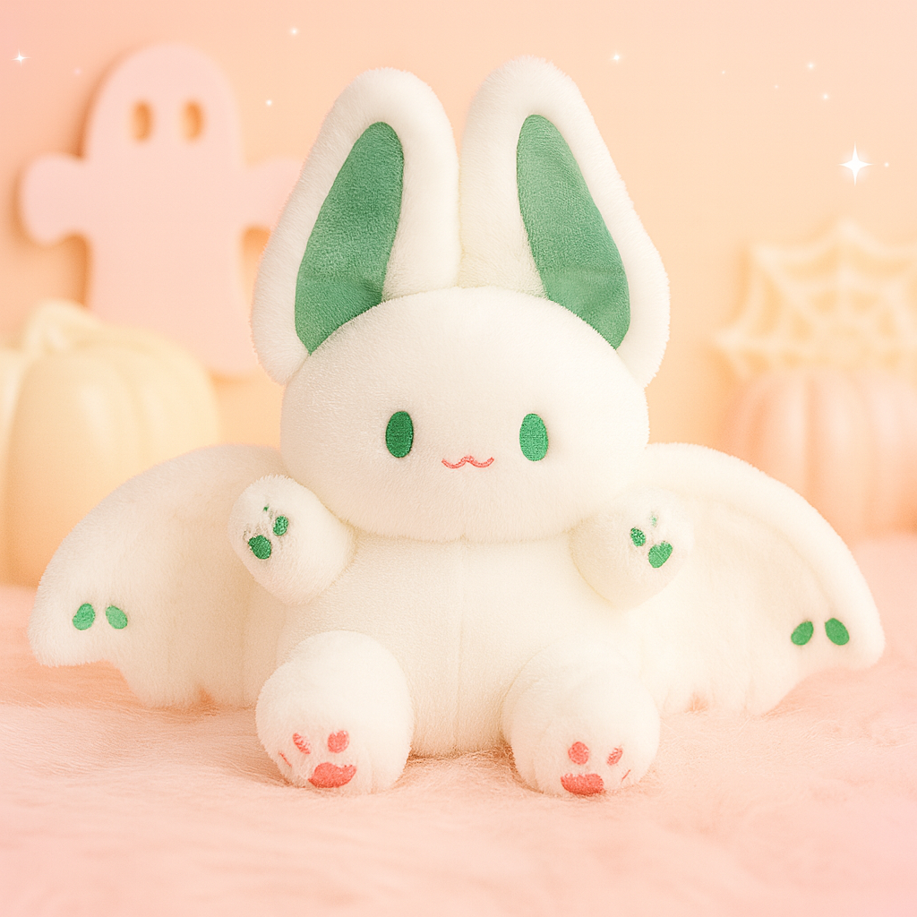 Pastel Night Bat Bunny Plush